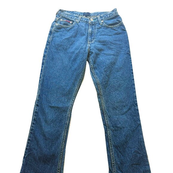 Tommy Hilfiger vintage jeans, straight leg jeans, 3/32 size, mid rise jeans - Picture 5 of 8